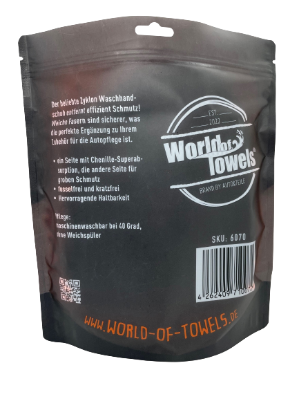 2-in-1 Waschhandschuh - für eine gründliche Autopflege