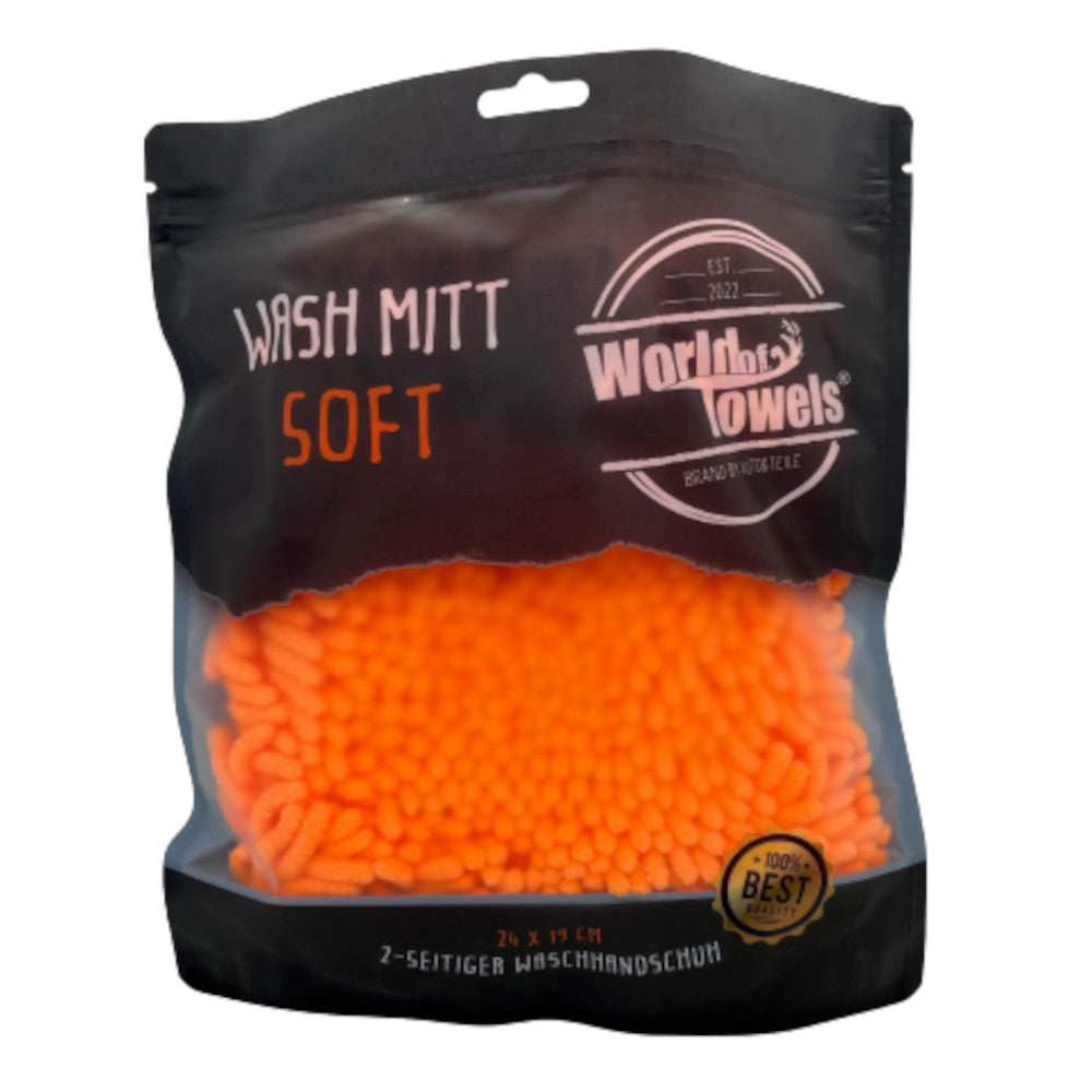 2-in-1 Waschhandschuh - für eine gründliche Autopflege