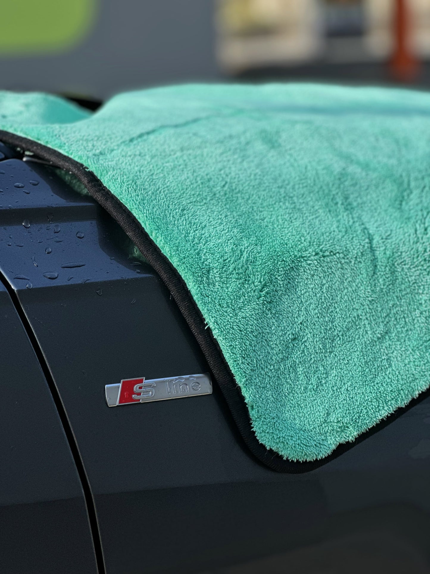 Auto-Trockentuch 50x70cm (1200gsm) – Maximale Saugkraft für streifenfreien Glanz