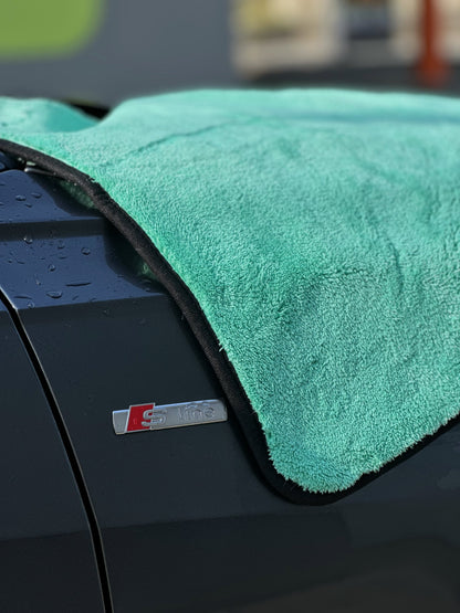 Auto-Trockentuch 50x70cm (1200gsm) – Maximale Saugkraft für streifenfreien Glanz