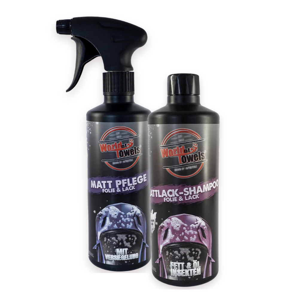 Mattlack & Folienpflege Set