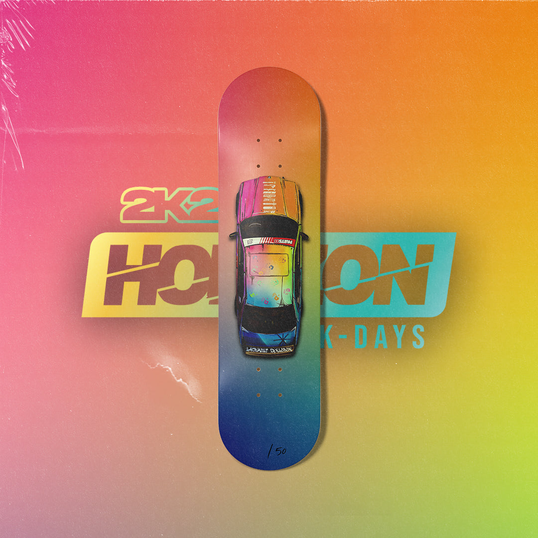 LIMITED EDITION SKATEDECK - HORZION TRACK DAYS